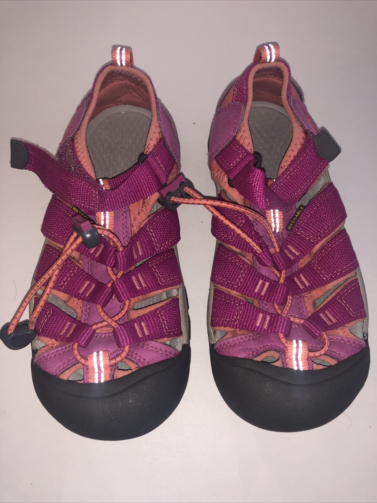 Scarpe sandali Keen taglia US 2 bambini sport trail escursionismo pescatore rosa acqua