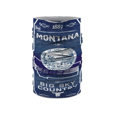 Buff COOLNET UV Multifunctional Headwear Gaiter Custom Edition Montana UPF50