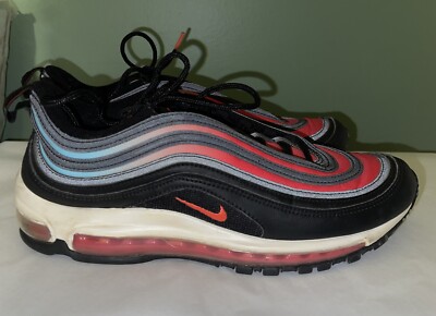 air max 97 black ember glow red