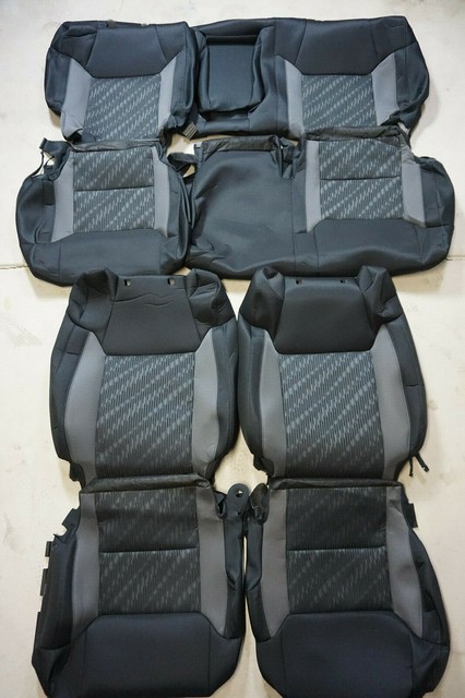 2014-2019 Toyota Tundra CrewMax Sr5 OEM Cloth Seat Covers for sale