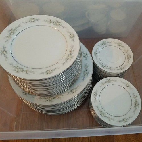 68 Piece NORITAKE MELISSA 3080 FINE CHINA Setting for 12 + Extras Local P/U VA eBay