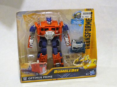 Hasbro Transformers Bumblebee - Optimus Prime - Nitro Serie 11 Schritte - E0754