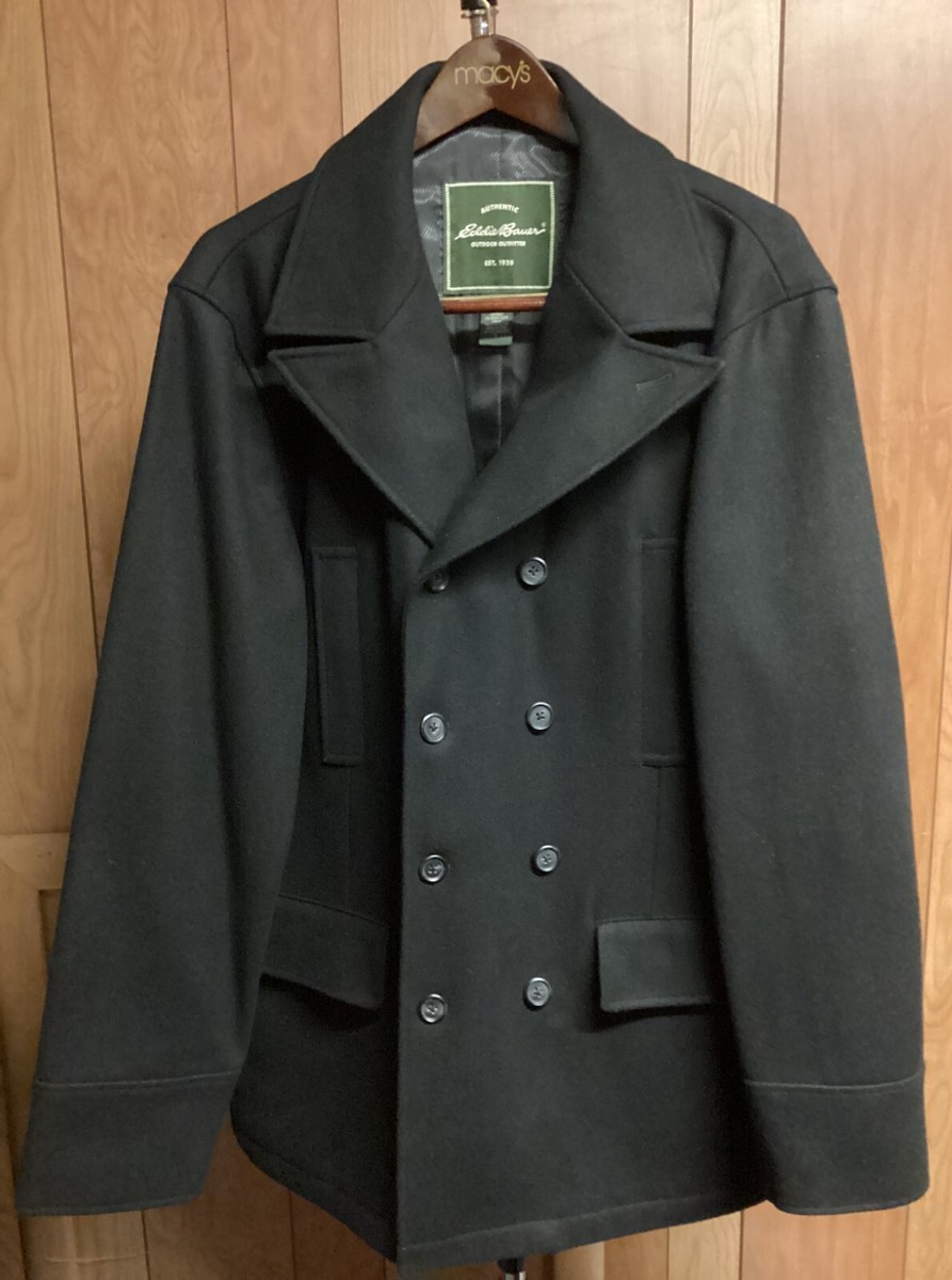 EDDIE BAUER Peacoat Dress Coat Men's | eBay EDDIE BAUER Peacoat Dress Coat Men's | eBay