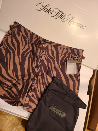 $700 NEW TOM FORD IT 48 US 32 Multicolor Swimmimg Trunks Men Italy