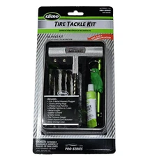 Slime Tire Tackle Kit 18 Piece Everything To Repair Maintain Tires Reamer Plugs