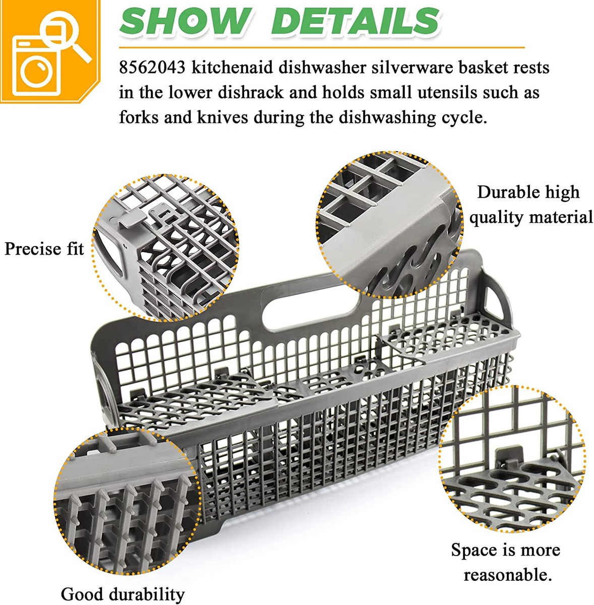 Whirlpool Dishwasher Kitchenaid Dishwasher Silverware Basket
