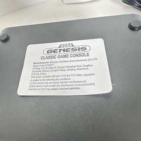 AtGames Sega Genesis Classic Mini Game Console w/ 80 Built-In Games Tested
