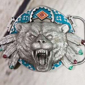 bear belt buckle