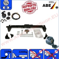 Ahk & ES7 Bus Kasten FüR Fiat Ducato Bj. 94-02 / Bj. 02-06 AnhäNgerkupplung