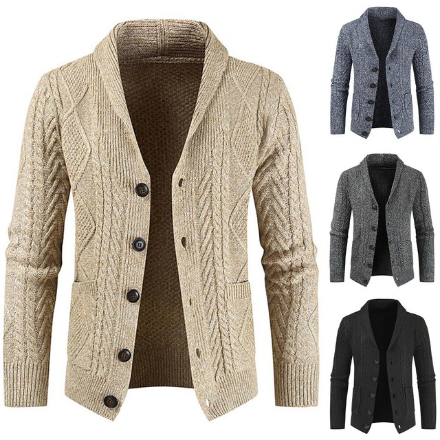 knitted blazer cardigan mens