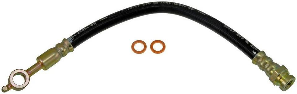 Rear Left Brake Hose fits Ford Fusion, Mercury Milan, Lincoln Zephyr, MKZ, - Imagem 2 de 2