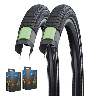 2 x Schwalbe Big Ben Plus Reifen + Schlauch im Set - 2025 - Pannenschutz ECE-R75