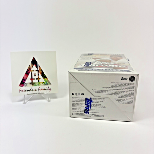 2023-24 Topps Chrome NBA Basketball Factory Sealed Value Blaster Box IN HAND - Picture 5 of 5