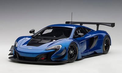 AUTOart 1/18 McLaren 650s Gt3 Metallic Blue Finished Product for