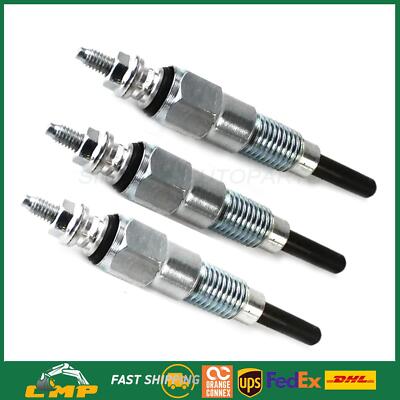 3x Glow Plugs 119717-77800 for Yanmar 3TNA72 3TN75 3TNA75 3TNT5U 3TN66 Glühkerze