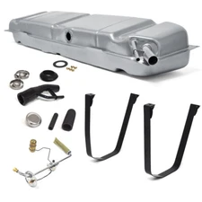 In-Cab Fuel Tank KIT 18G, 5/16" Line Sender, Straps, Filler 55-59 Chevy Truck
