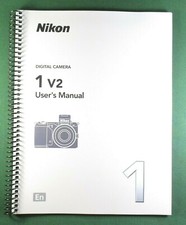 Nikon 1 V2 User's Manual: 104 Pages  Protective Covers