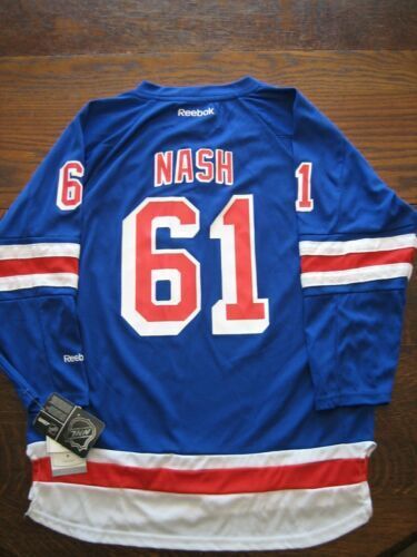 Youth Premier New York Rangers Rick Nash Royal Blue Home Official Reebok  Jersey