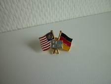 SEL alter Anstecker Button Flagge Deutschland...