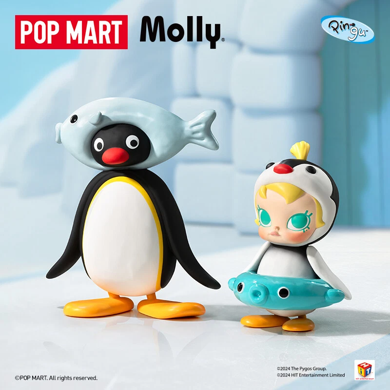 Baby Molly × PINGU Fishing Time Figure - POP MART (Japan)