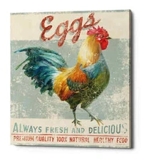 Epic Graffiti 'Farm Nostalgia VI' by Danhui Nai, Giclee Canvas Wall Art