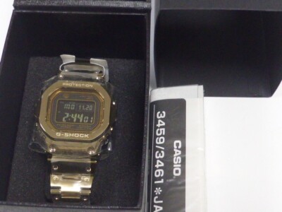 Casio G-Shock GMW-B5000GD-9 49mm Gold Stainless Steel Men's