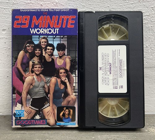 THE 29 MINUTE WORKOUT VHS VIDEO, 4-STAGE EXERCISE ROUTINE FEAT. MISS CONNECTICUT - Picture 6 of 6