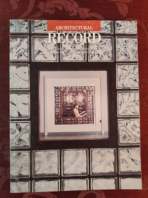 ARCHITECTURAL RECORD Magazine March 1986 Business Design Engineering