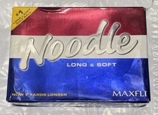 MAXFLI Noodle Long  Soft Golf Balls 1 Dozen NIB
