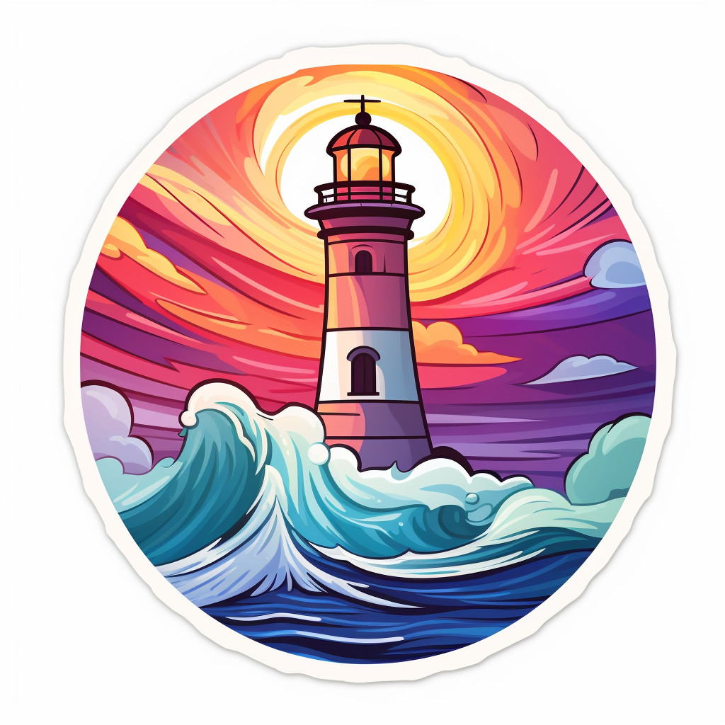 Huge XXXL Car Decal Sticker Lighthouse Decal