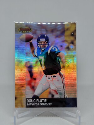 2001 Bowman's Best #2 Doug Flutie E9B