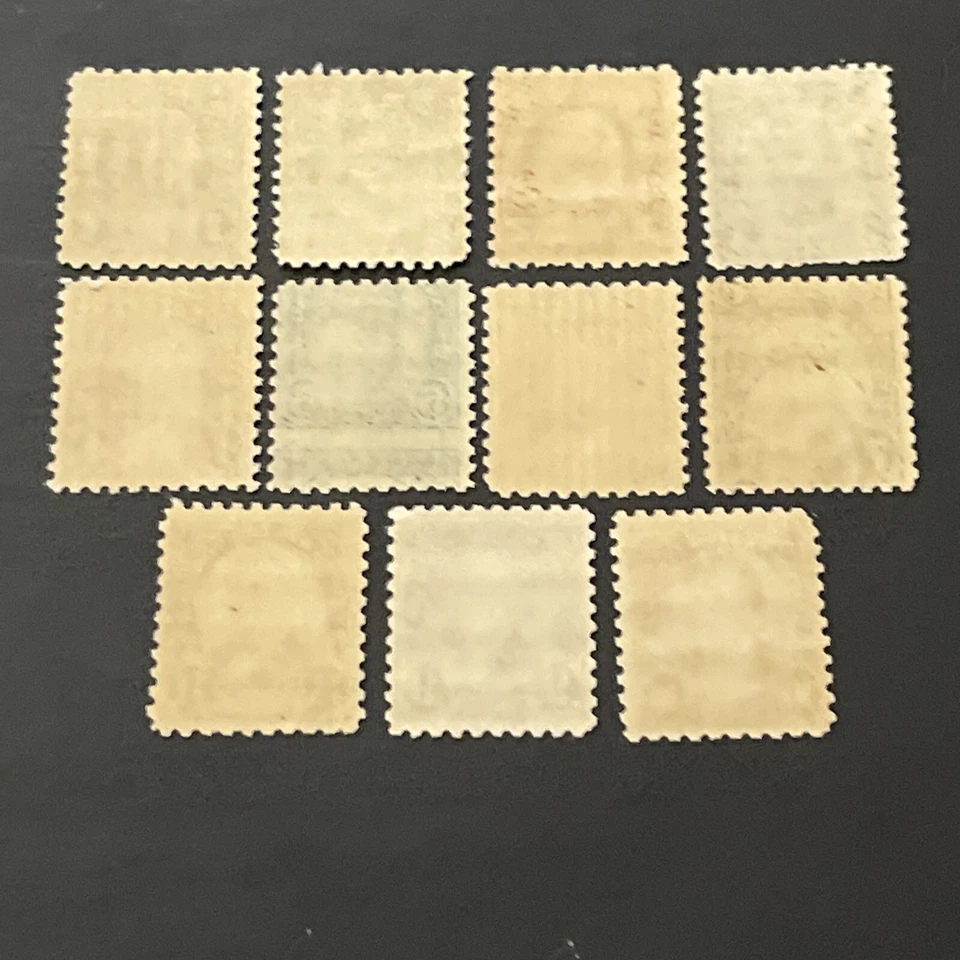 US Stamps  SCOTT #581-591…1c-10c Perf 10 Regular Issue Complete Set MNH - Image 2 of 2