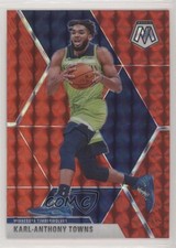 2019-20 Panini Mosaic Red Prizm Karl-Anthony Towns #83 01ft