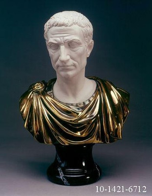 Statue Büste Von Caius Julius Caesar Pulver Aus Marmor Julius Ceaser Bust
