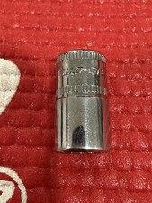 Snap On 14 Drive 9mm Metric Shallow 12 Point Chrome Socket Tmmd9 Usa Made