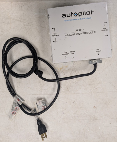 Autopilot APCL4X 4 Light Controller Hydroponics 120/240V - RK756