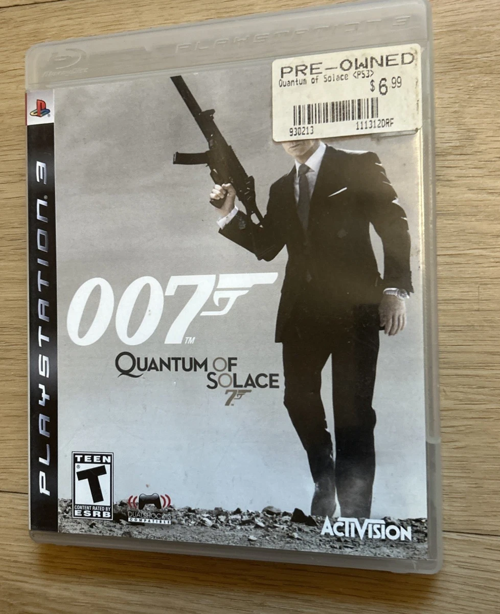Sony PlayStation 3 James Bond Quantum of Solace Video Games for
