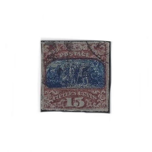 (x3) • Estampillas de emisión ilustrada de Estados Unidos de 1869 #113-#114-#119  Foto 4 de 4