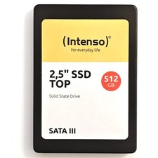 INTENSO TOP 512GB SSD SATA III Festplatte 6 Gbps, 2,5 Zoll, intern