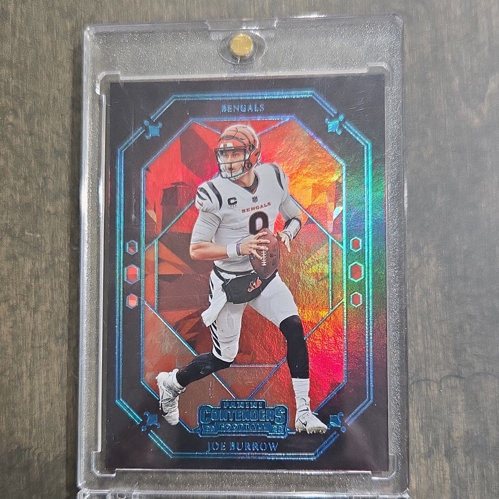 2023 Panini Contenders Crown Jewels Insert Joe Burrow #4 Bengals Football Card