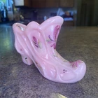 Fenton Pink Hand Painted Signed Thomas K Fenton B. Pezzoni 95th Anniversary