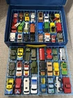 Vintage Matchbox Hot Wheels Truck Lot w/ Case 70s 80s Construction Mix SUVs