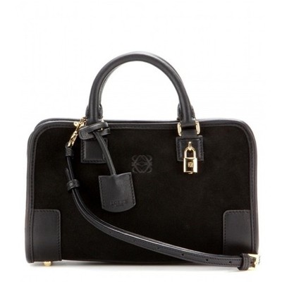LOEWE RARE Amazona 23 bag in Suede and Nappa Calfskin Y2K