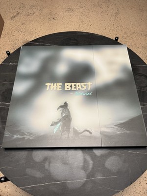The Beast Tekkusai Glasspad Mousepad Gaming Limited Edition #721/1200 (Glsswrks)