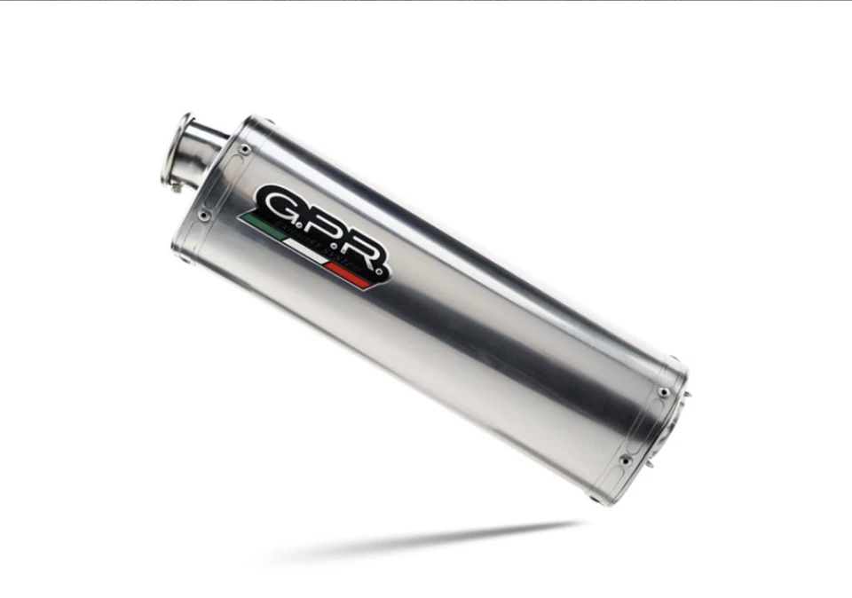 GPR Italia Auspuff S.173.TRI Endschalldämpfer Suzuki GS 500 E F1989-2007 Trioval - Bild 4 von 4