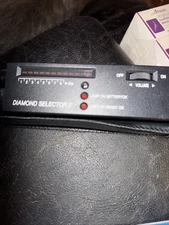 High Accuracy Diamond Tester Pen Jewelry Selector II w/ 9V Battery Black New