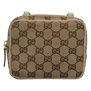 Sac bandoulière Gucci Gg toile beige toile authentique
