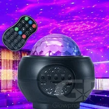 Star Light Galaxy Globe Projector  Music Speaker & Remote