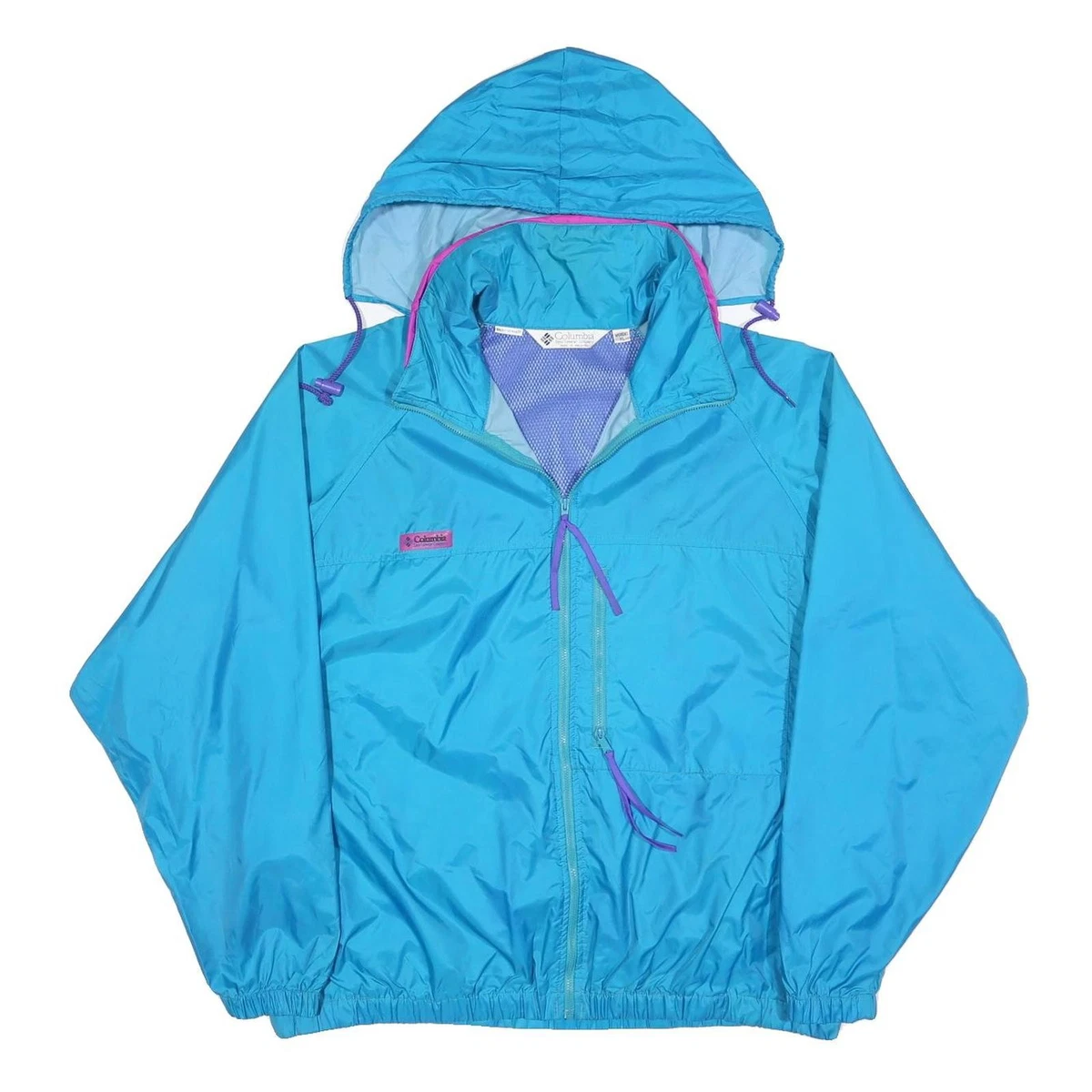 Veste vintage nike années 80-90 bleue, violette et blanche (Gebraucht