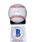 Jackson Merrill Signed Baseball San Diego Padres Autographed Auto Beckett COA